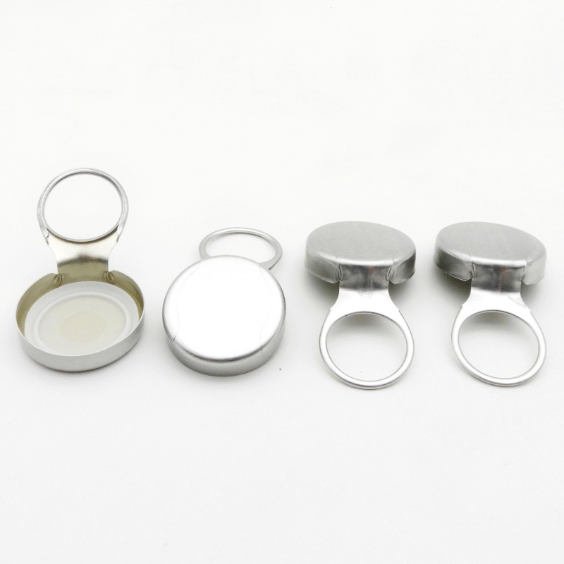 26/38/42mm Aluminium Ring Pull Cap