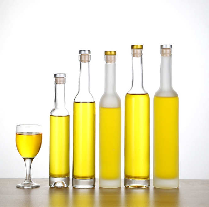 Ice Bottle with Cork Finish & PVC Capsule